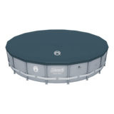 Piscine à armature Coleman, 18 pi x 48 po Front_Elevated