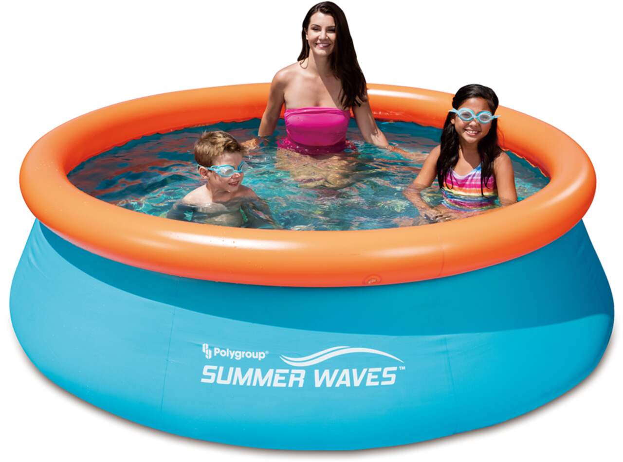 Stella & Finn 3D Round Quick Set Inflatable Pool with 3D Glasses