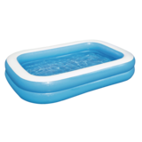 Bestway Rectangular Inflatable Family Wading Pool, 8.5-ft x 5.8-ft x 20-in Front_Angled_Left