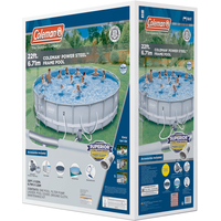 Coleman Round Pool, 22-ft Front_Angled_Left