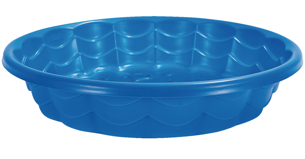Summer Wave Light Weight Round Plastic Wading Pool, 36 x 7in, Ages 3
