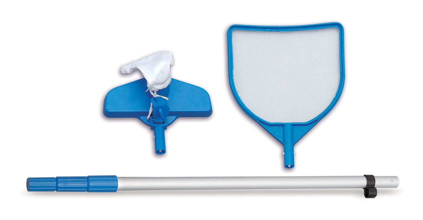 Outbound Round Steel Frame Swimming Pool with Ladder, 16ft x 48in