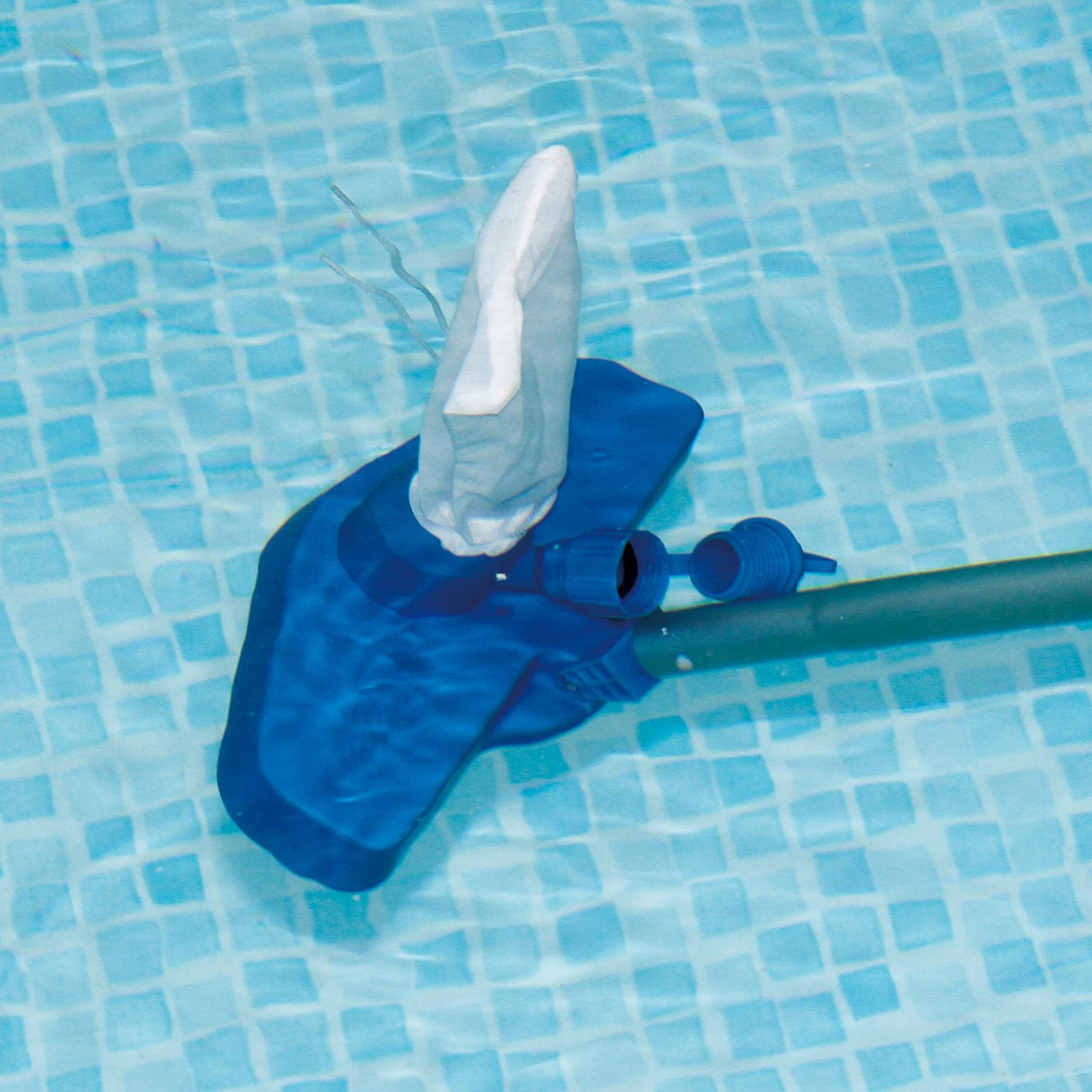 Outbound Round Steel Frame Swimming Pool with Ladder, 16ft x 48in