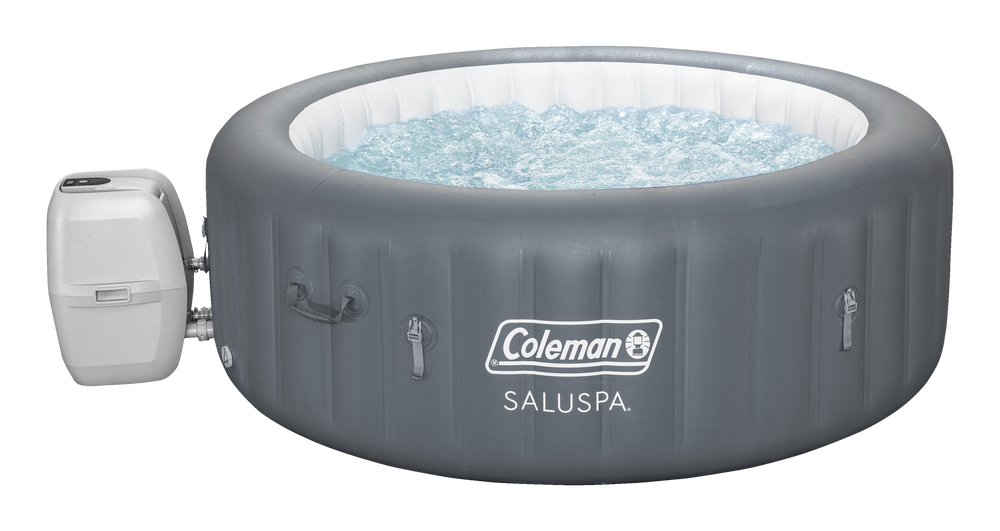 Coleman SaluSpa™ Palm Spring Round Inflatable Spa with 140 Jets, 77 x ...