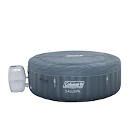 Coleman SaluSpa™ Round Inflatable Spa with 140 Jets, 77 x 28-in, 4-6 Adults Front_Elevated