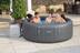 SaluSpa® Santorini HydroJet Pro™ 7-Person Portable Spa, Pump-Inflated, 5-7 Adults Front_Elevated