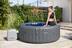 SaluSpa® Santorini HydroJet Pro™ 7-Person Portable Spa, Pump-Inflated, 5-7 Adults Front_Angled_Right