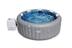 SaluSpa® Santorini HydroJet Pro™ 7-Person Portable Spa, Pump-Inflated, 5-7 Adults Overhead_Plunge