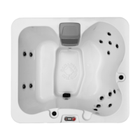 Canadian Spa Company Manitoba 4-Person 15-Jet Portable Hot Tub Overhead_Flat