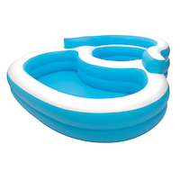 Piscine familiale de luxe Spa, 7,5 pi x 7,3 pi x 23 po