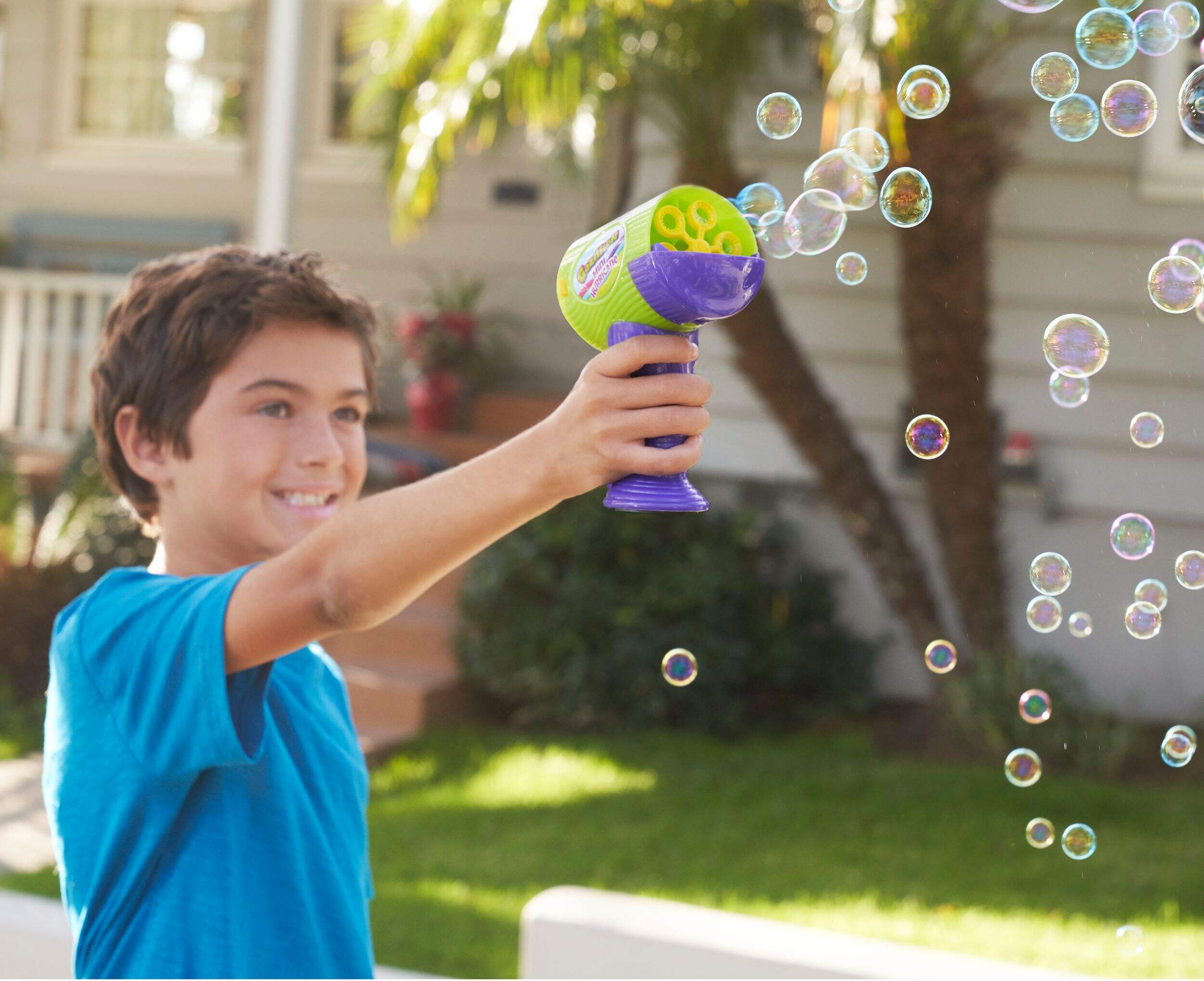 Gazillion Mini Hurricane Hand-Held Bubble Blower/Maker Machine w ...