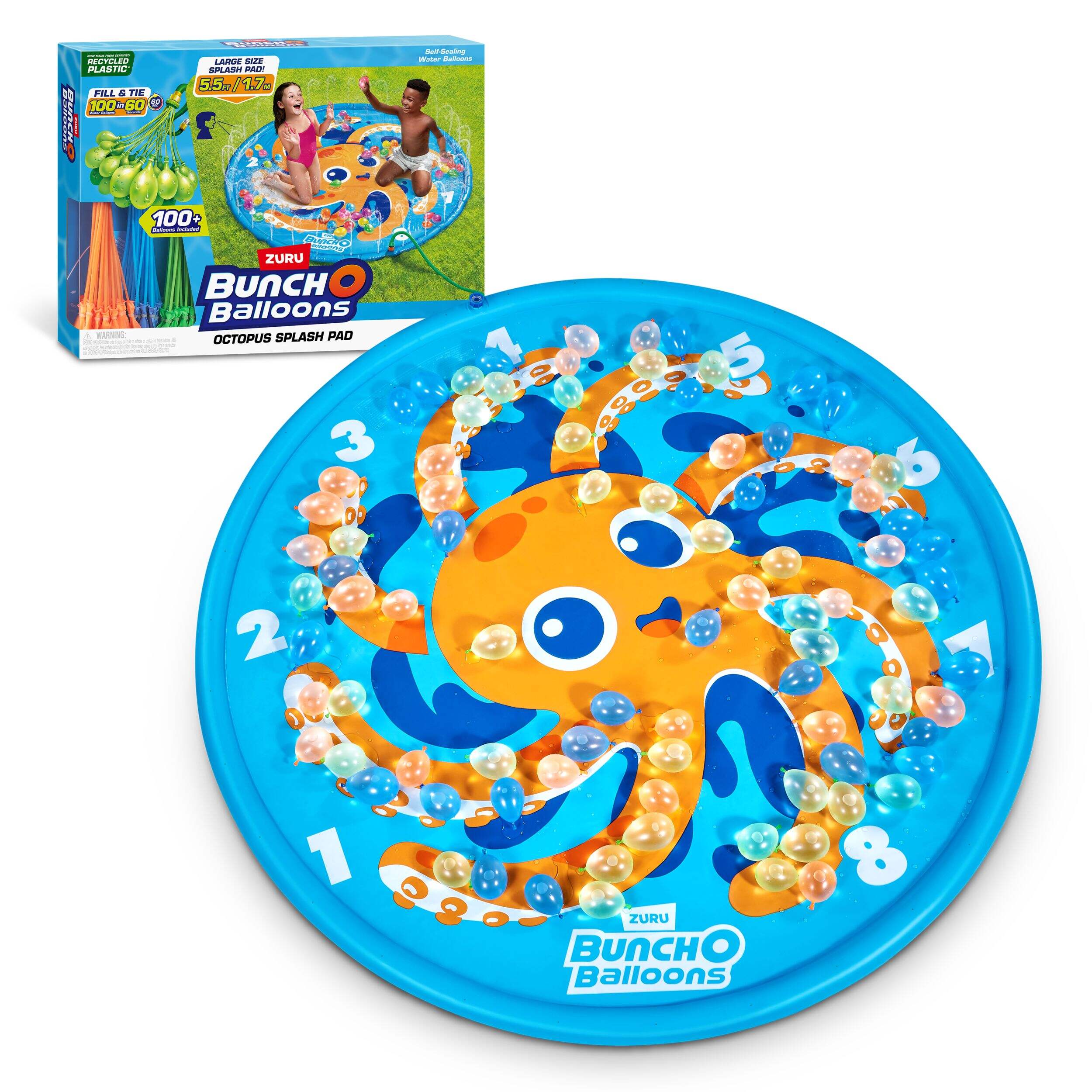 Bunch O Balloons Octopus Splash Pad Composite_or_Mixed