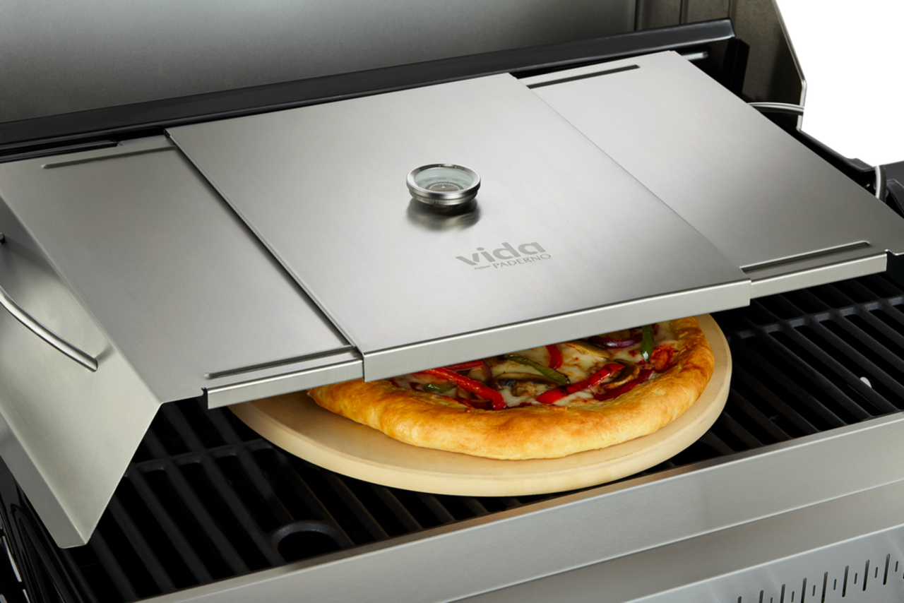 Vida by PADERNO Stainless Steel BBQ Grill Pizza Hood