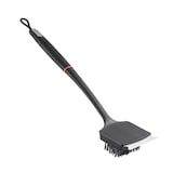 Vida by PADERNO Grill Brush w/ Nylon Bristle & Removable Head For Cleaning BBQ Grill & Grates Front_Three_Fourths_Angled_Right