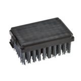 Vida by PADERNO Nylon Replacement Grill Brush Head For Cleaning BBQ Grill & Grates Overhead_Plunge