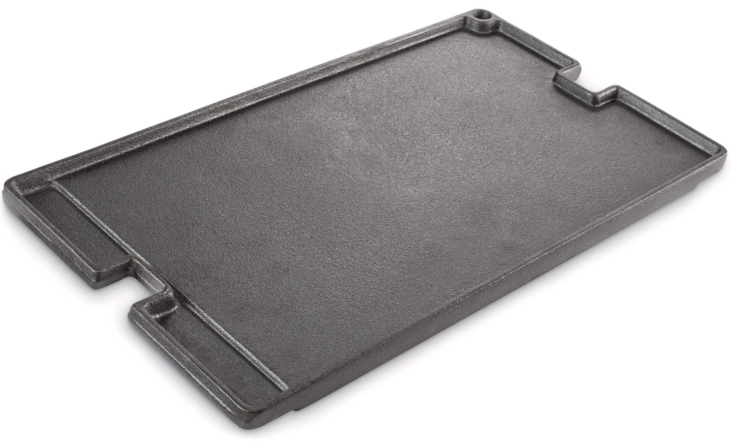 Vida by PADERNO Reversible Cast Iron Cooking Grill & Griddle Front_Three_Fourths_Angled_Left