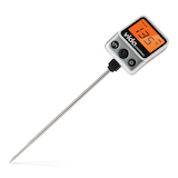 Vida by PADERNO Digital Instant Read BBQ Food Thermometer with Stainless Steel Probe Front_Three_Fourths_Angled_Left