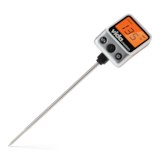 Vida by PADERNO Digital Instant Read BBQ Food Thermometer with Stainless Steel Probe Front_Three_Fourths_Angled_Left
