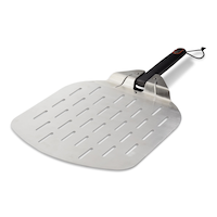 Vida by PADERNO Stainless Steel Lightweight Pizza Peel Spatula with Soft Grip Folding Handle