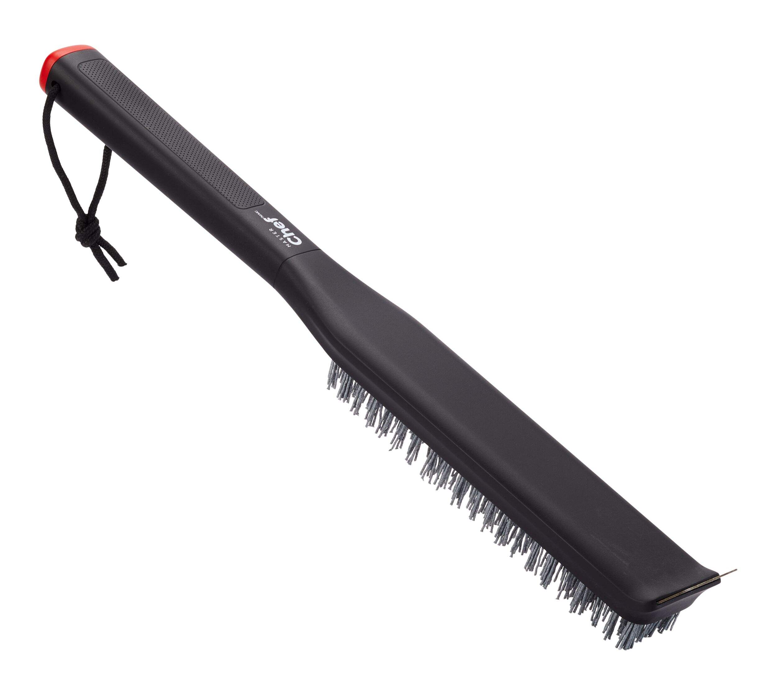 MASTER Chef Pizza Stone Cleaning Brush & Scraping Tool Front_Three_Fourths_Angled_Right