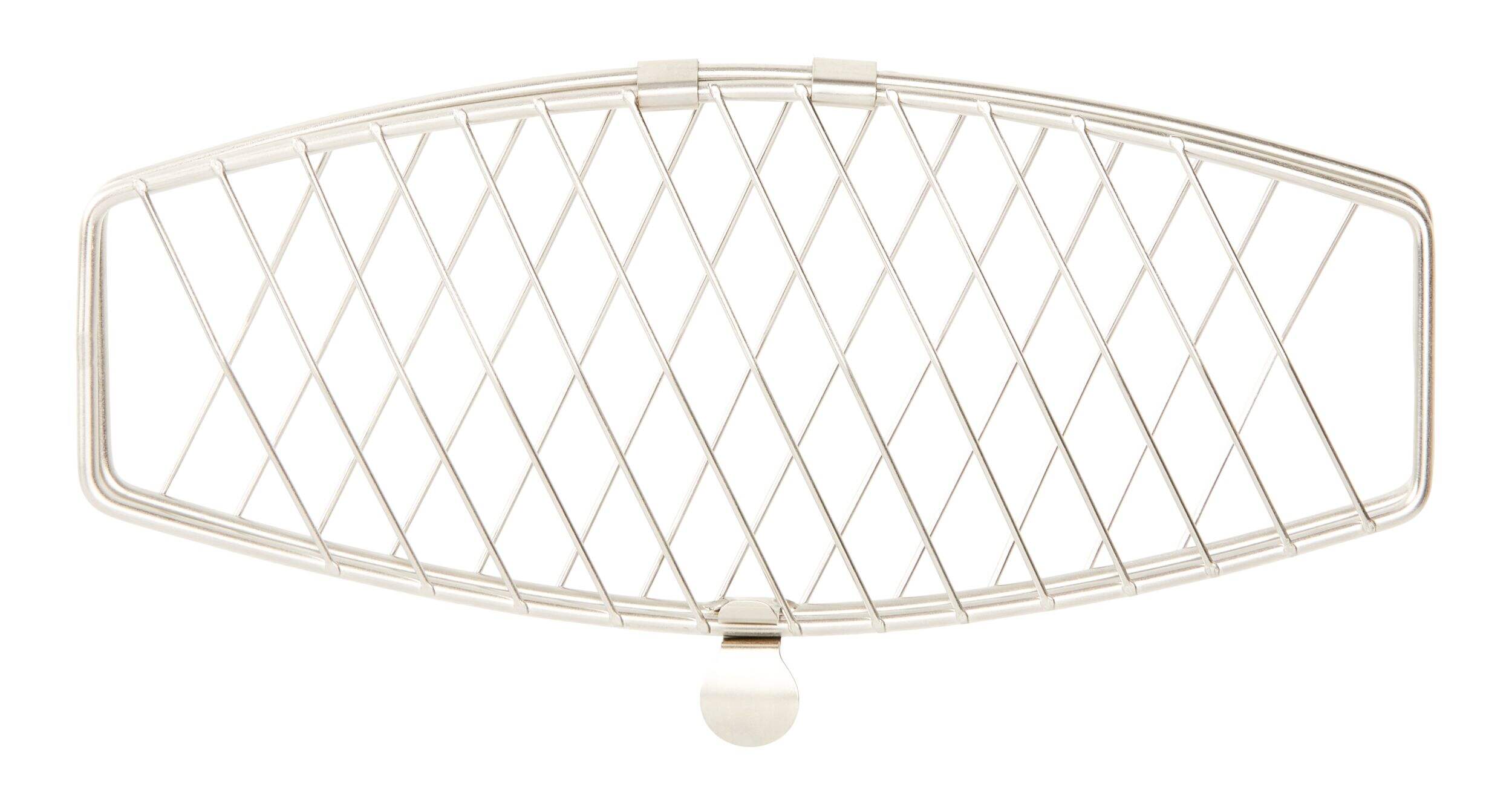 Vida by PADERNO Stainless Steel Fish Basket Front_Flat