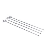 MASTER Chef Metal Grill BBQ Skewers, 14-in, 4 Pack Front_Elevated