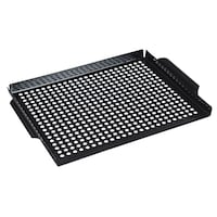 MASTER Chef Stainless Steel Rectangular Shaped Universal Fit BBQ Grill Pan