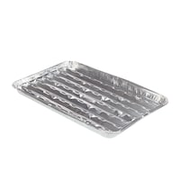 MASTER Chef Aluminum FoilRectangular Shaped Disposable Grill/Boiler Pan, Gill Liner For Outdoor BBQ