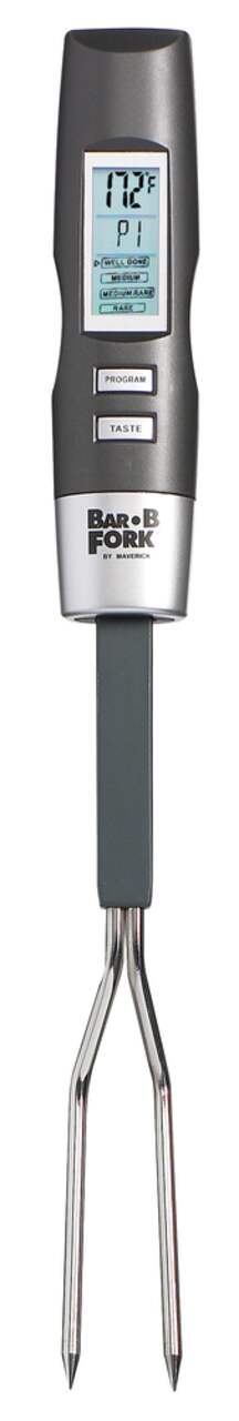 Digital online bbq fork