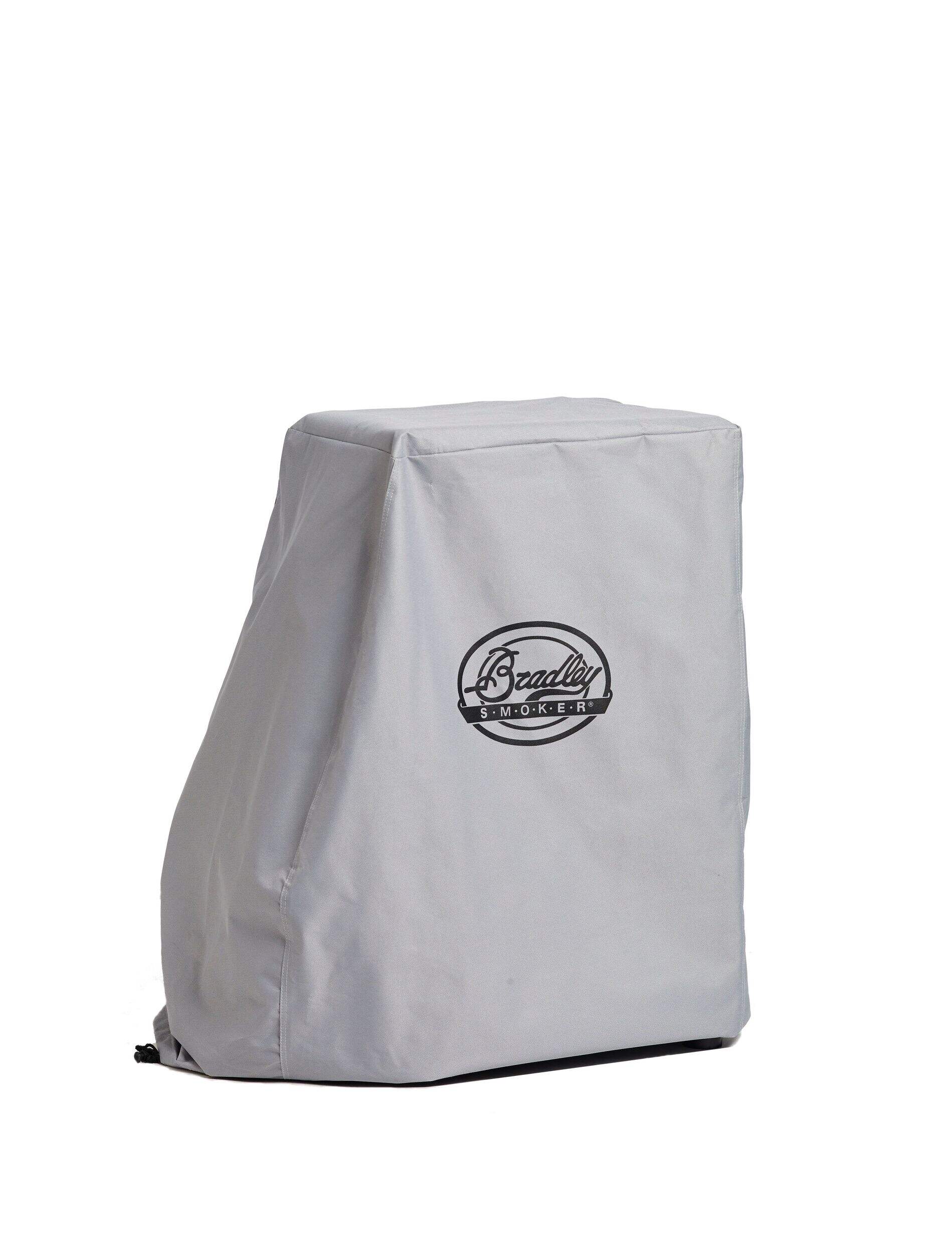 Bradley Smoker All-Weather BBQ Smoker & Grill Cover, Grey Front_Angled_Right