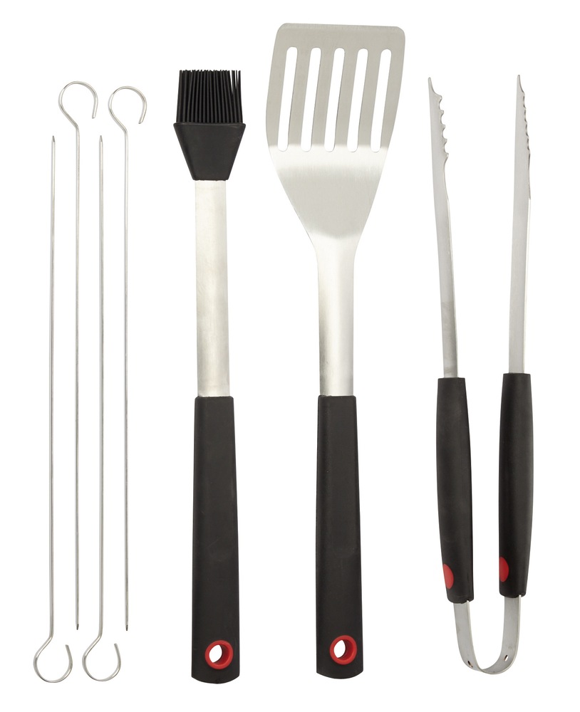 MASTER Chef Stainless Steel BBQ Tool Set, 7pc Canadian Tire