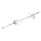 Vermont Castings Stainless Steel Rotisserie Kit for Vanguard™ Series BBQ Grills Front_Angled_Right