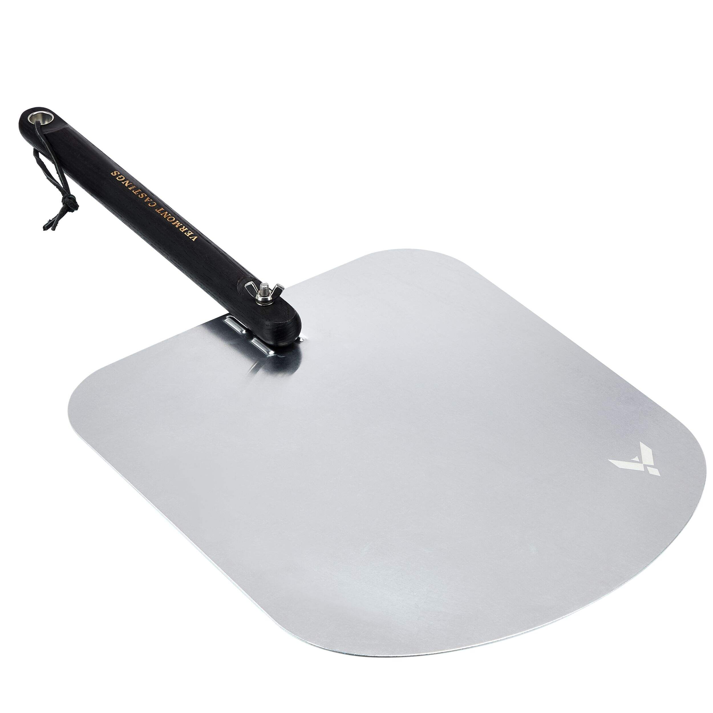 Vermont Castings Aluminum Pizza Peel/Paddle w/ Hardwood Handle Front_Three_Fourths_Angled_Right
