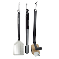 Vermont Castings BBQ Tool Set, 3-pc Front_Flat