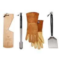 Vermont Castings BBQ Gift Set, 4-pc Composite_or_Mixed