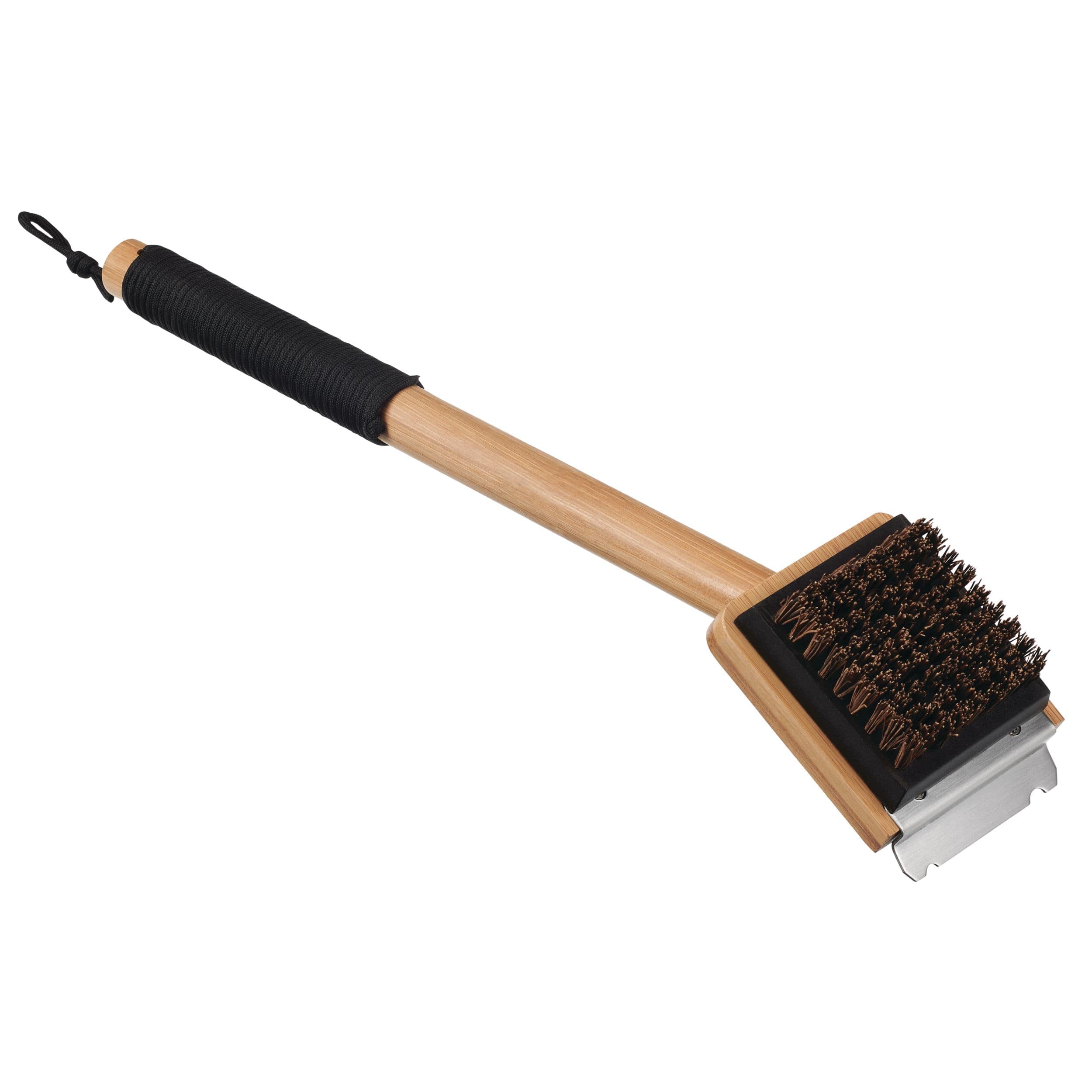 Roadhouse BBQ Oversized Commercial Grill Brush with Scraper, 17