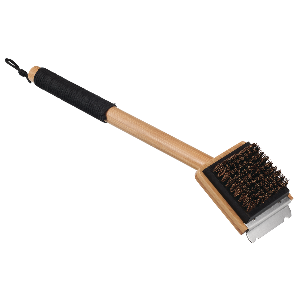 Brosse pour barbecue en bois dur à soies en rondier Master Chef Smart