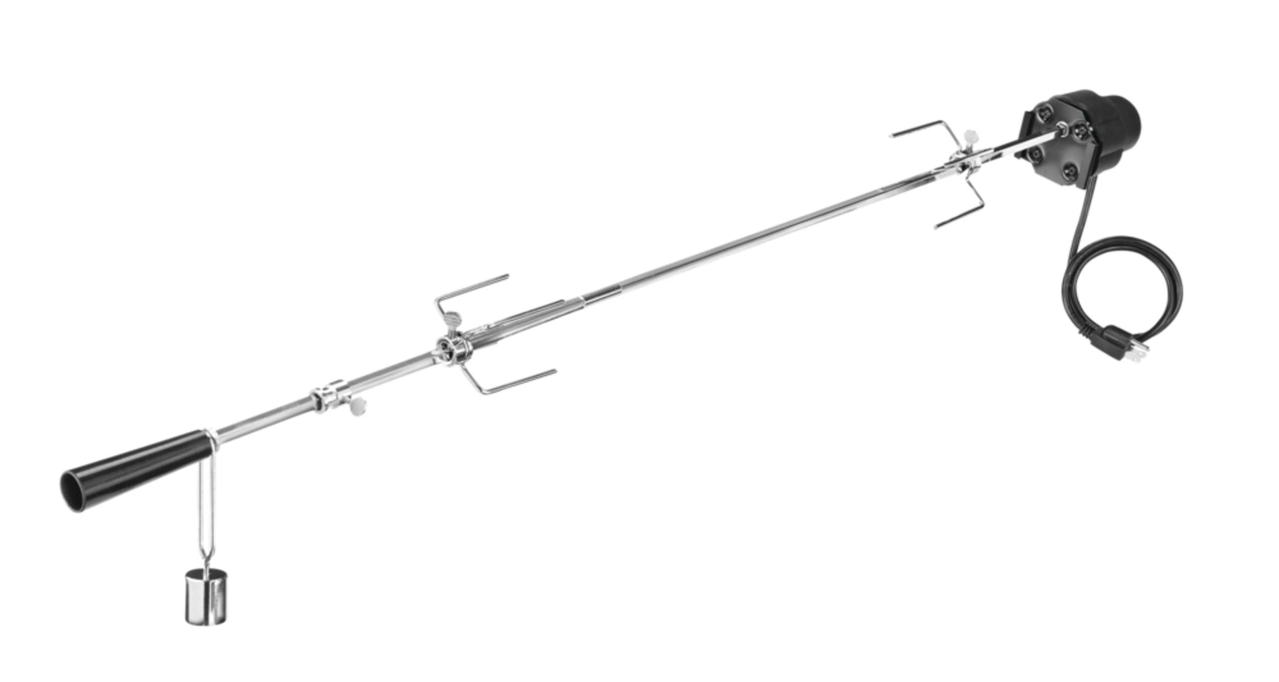 Tournebroche universel pour barbecue MASTER Chef Front_Angled_Right