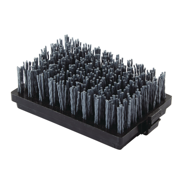 Master Chef Outdoor BBQ Replacement Grill Brush Head w/ Nylon Bristle