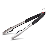 MASTER Chef Stainless Steel BBQ Grill Tong with a Hook Front_Angled_Left