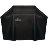 Housse de barbecue Napoleon hydrofuge résistant aux rayons UV avec fentes d'aération, moyen/grand, noir Front_Elevated