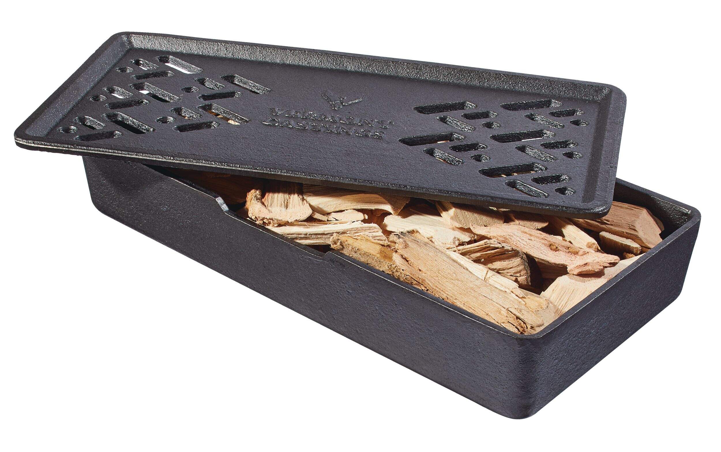 Vermont Castings Cast Iron BBQ Smoker Box w/ Heat Resistant & Durability For Wood Chips