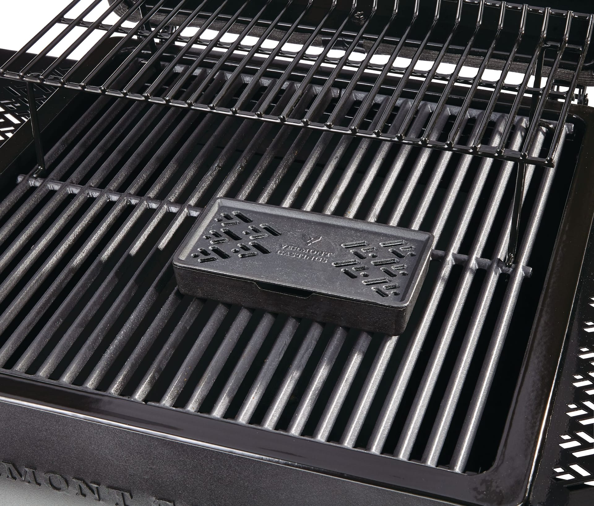 Vermont Castings Cast Iron BBQ Smoker Box w Heat Resistant Durability For Wood Chips