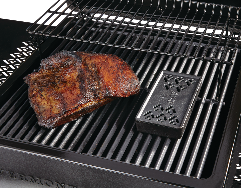 Vermont Castings Cast Iron BBQ Smoker Box w/ Heat Resistant & Durability For Wood Chips