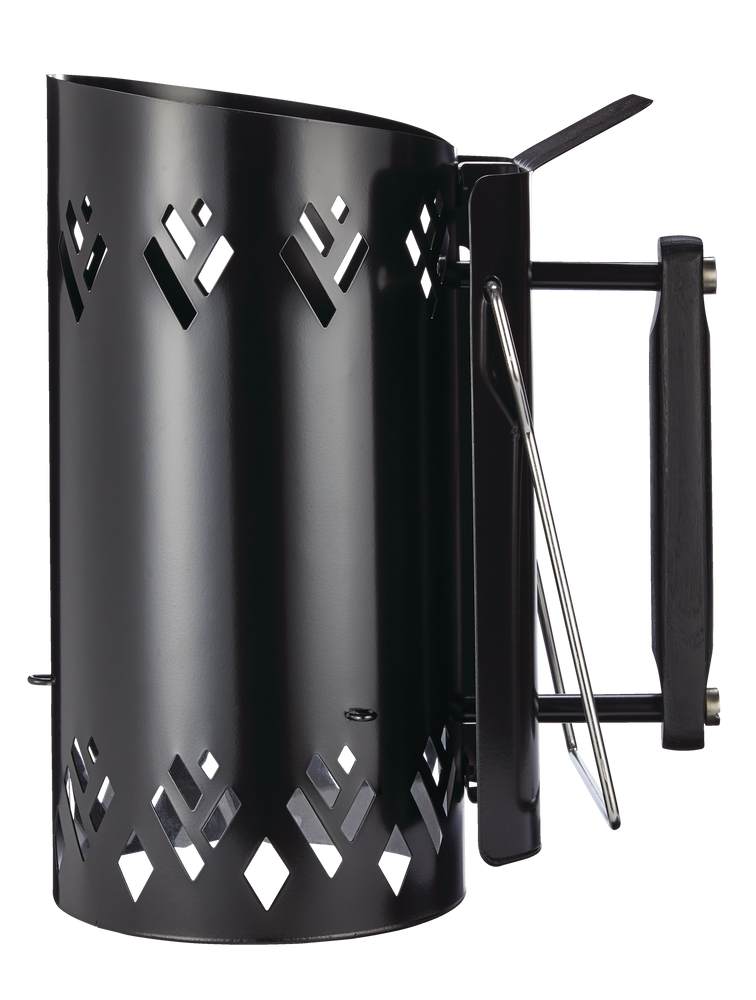 Vermont Castings Steel Charcoal Rapidfire Chimney Starter with Dual