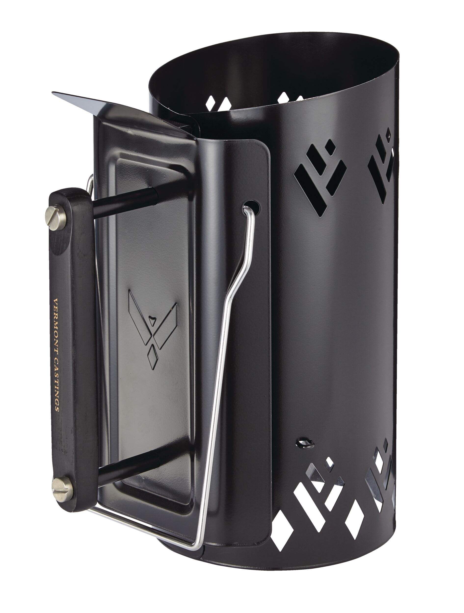 Vermont Castings Steel Charcoal Rapidfire Chimney Starter with Dual