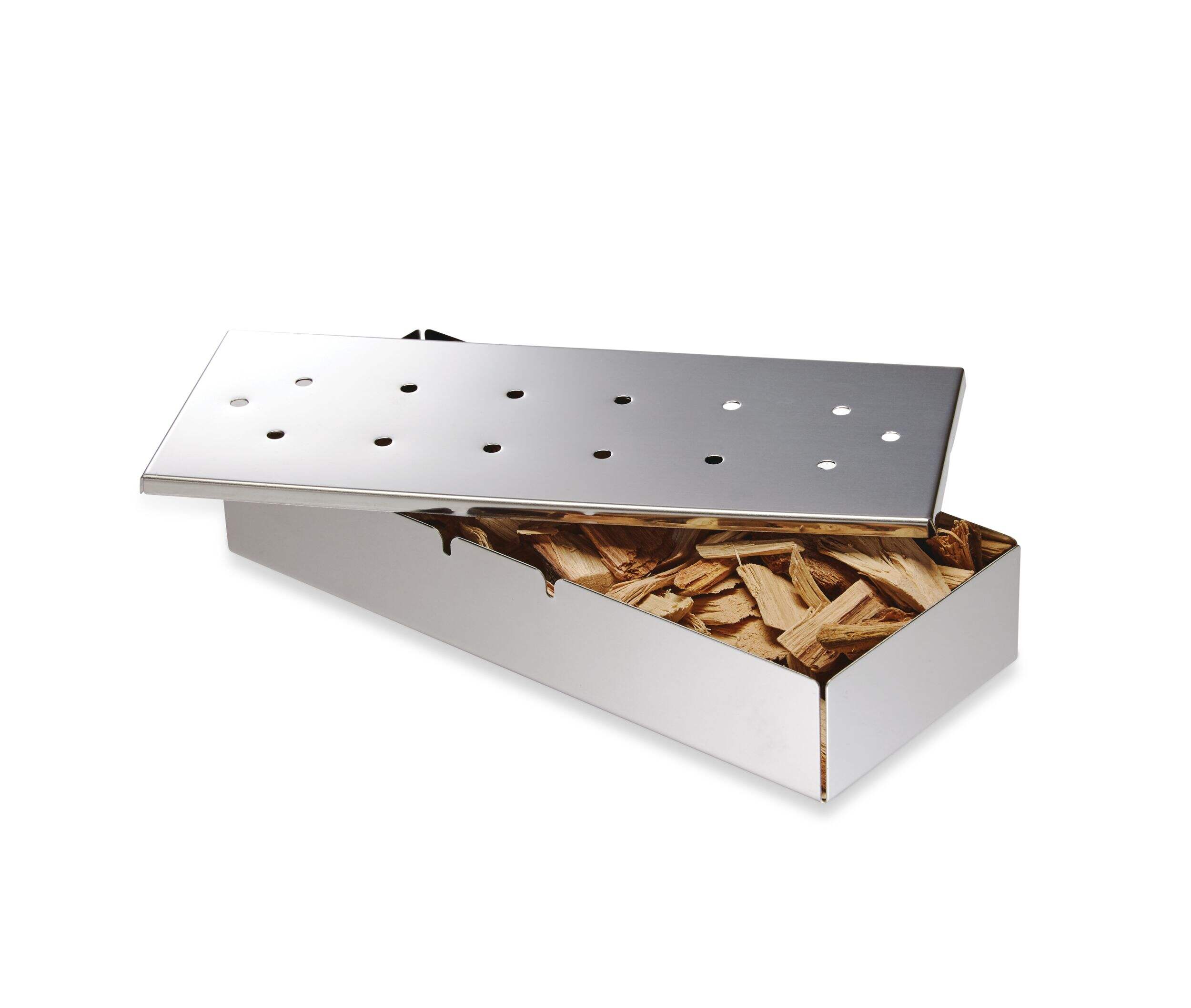 MASTER Chef Stainless Steel BBQ Smoker Box w/ Removable Lid For Wood Chips Canadian Tire