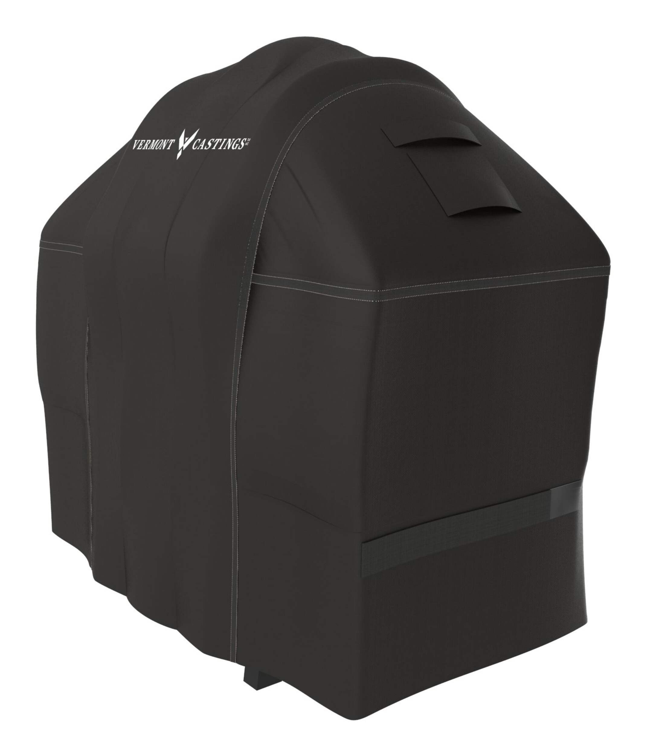 Housse de barbecue Vermont Castings pour barbecues au charbon Kamado Front_Angled_Left