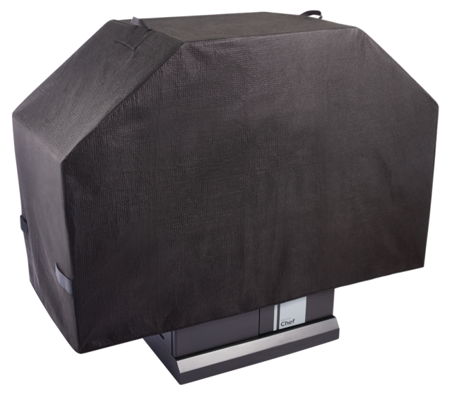 Housse universelle de barbecue hydrofuge avec sangles à Velcro, moyen