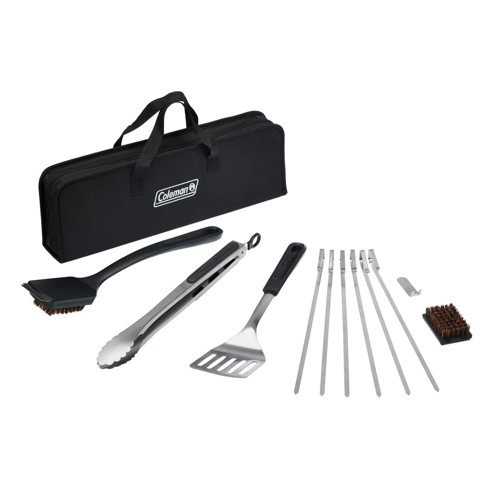 Cookout™ Stainless Steel BBQ Tool Set, 12 Pieces Coleman
